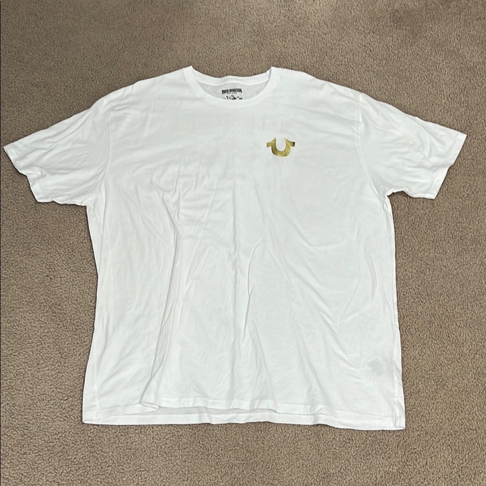 True Religion Men's White T-Shirt